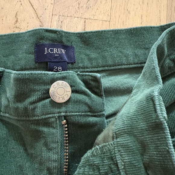 J. Crew Forest Green Corduroy Trousers - Picture 3 of 4